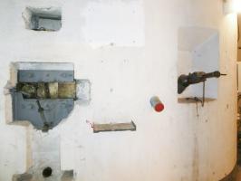 Ligne Maginot - BARBONNET (BT) - (Ouvrage d'artillerie) - Bloc 1
Créneaux de défense de l'entrée