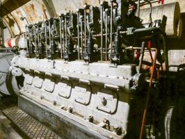Ligne Maginot - BARBONNET (BT) - (Ouvrage d'artillerie) - Usine électrique
Moteur SMIM