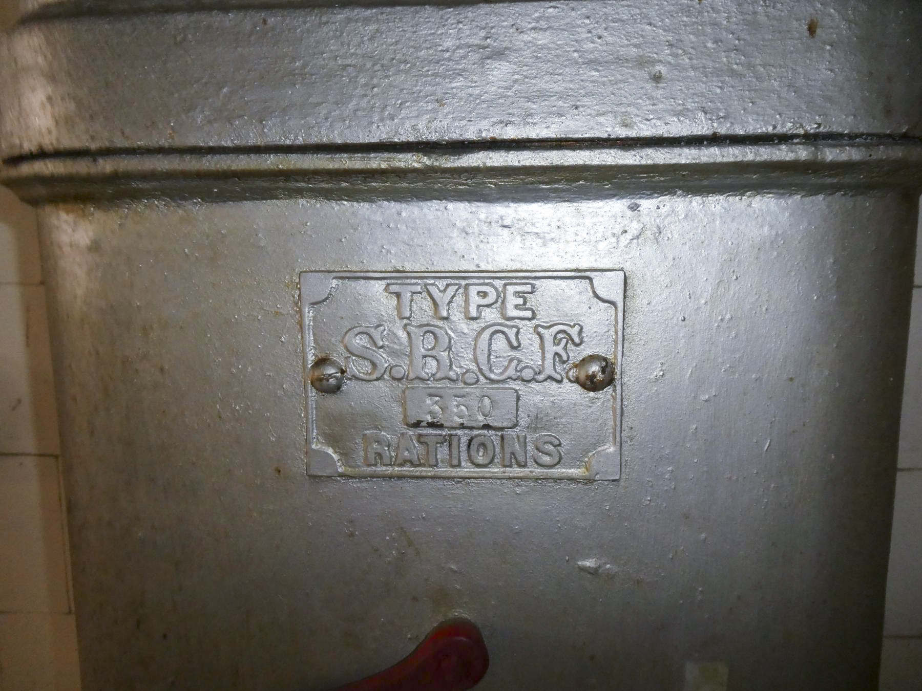 Ligne Maginot - SAINTE AGNES (SAG) - EO9 - (Ouvrage d'artillerie) - La cuisine