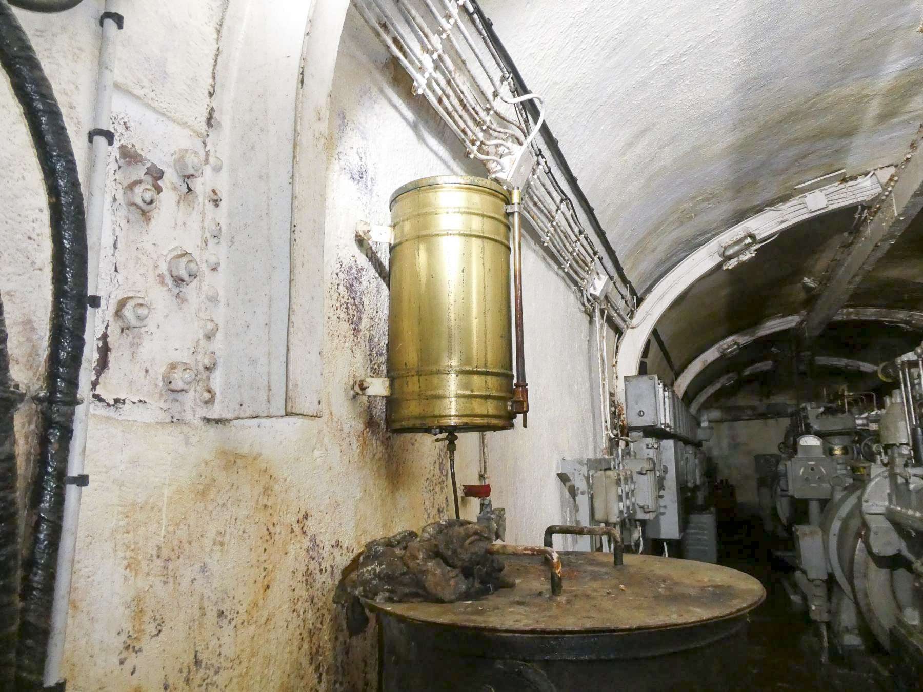 Ligne Maginot - SAINTE AGNES (SAG) - EO9 - (Ouvrage d'artillerie) - L'usine électrique
Réservoir journalier du CLM