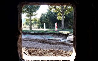 Ligne Maginot - 415 - RIEBEL - (Casemate d'infanterie) - Chambre de tir Sud
Vue depuis le créneau FM