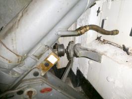 Ligne Maginot - BARBONNET (BT) - (Ouvrage d'artillerie) - Bloc 2
Mortier de 81
Tuyau d'évacuation des gaz de l'évent