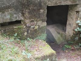 Ligne Maginot - BA17 - CARREFOUR ALEXANDRE - (Blockhaus pour canon) - Porte d'entrée du blockhaus.