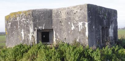 Ligne Maginot - B464 - BARAQUE DES CHASSEURS (PDS) - (Abri actif) - Vue droite