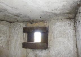 Ligne Maginot - B464 - BARAQUE DES CHASSEURS (PDS) - (Abri actif) - Trémie mitrailleuse frontale