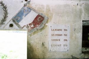 Ligne Maginot - B513 - WARGNIES LE GRAND - (Blockhaus pour canon) - Peintures murales dans le blockhaus