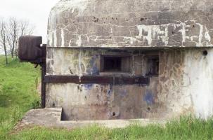 Ligne Maginot - COLMING - X33 - (Abri actif) - Vue sur la chambre de tir