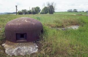Ligne Maginot - COLMING - X33 - (Abri actif) - Cloche GFM Est