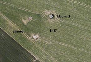 Ligne Maginot - B487 - CURGIES (PDS) - (Abri actif) - Vu de l'espace.