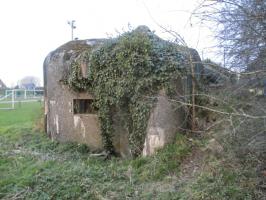 Ligne Maginot - B488 - CIMETIÈRE DE CURGIES - (Blockhaus pour canon) - 