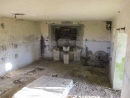 Ligne Maginot - B517 - BRY - (Blockhaus pour canon) - Intérieur du blockhaus.