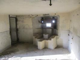 Ligne Maginot - B517 - BRY - (Blockhaus pour canon) - Intérieur du blockhaus.