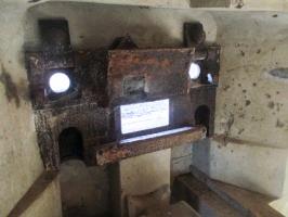 Ligne Maginot - B517 - BRY - (Blockhaus pour canon) - Intérieur du blockhaus.