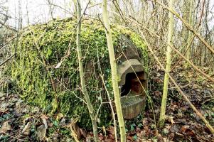 Ligne Maginot - MARLIERES - C4 - (Casemate d'infanterie) - Cloche modifié pour arme-mixte
