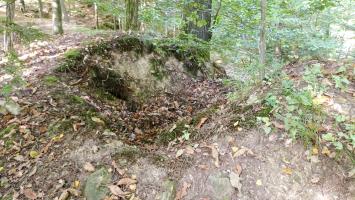 Ligne Maginot - HOCHWALD HAUT ARRIéRE - (Observatoire d'artillerie) - Observatoire sans sa guérite