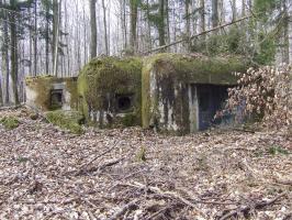 Ligne Maginot - NEUBACH 2 (AVANT POSTE) - (Blockhaus pour arme infanterie) - La façade de tir.