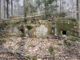 Ligne Maginot - NEUBACH 2 (AVANT POSTE) - (Blockhaus pour arme infanterie) - L'extension arrière pour FM.