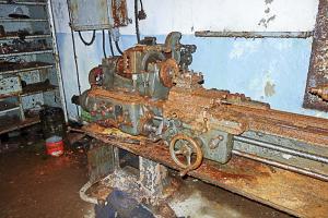 Ligne Maginot - LAVOIR - (Ouvrage d'artillerie) - Atelier du Génie
Tour mécanique