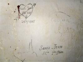 Ligne Maginot - LAVOIR - (Ouvrage d'artillerie) - Bloc 4 
Graffiti