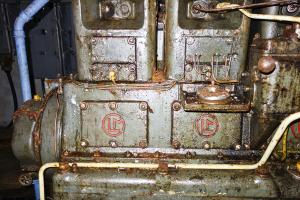 Ligne Maginot - LAVOIR - (Ouvrage d'artillerie) - L'usine électrique
Moteur CLM