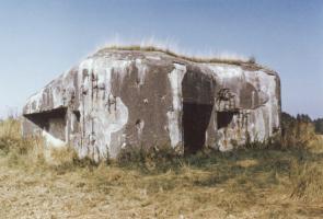 Ligne Maginot - B535 - BOIS-CRETE - (Blockhaus pour canon) - L'entrée