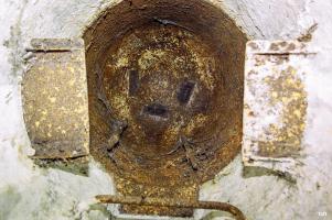 Ligne Maginot - B548 - LA RAPERIE - (Blockhaus pour canon) - L'accès à la cloche observatoire