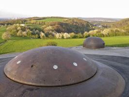 Ligne Maginot - EINSELING - A36 - (Ouvrage d'infanterie) - La tourelle de mitrailleuses éclipsée