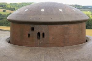 Ligne Maginot - EINSELING - A36 - (Ouvrage d'infanterie) - La tourelle de mitrailleuses en batterie