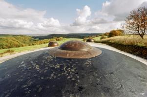Ligne Maginot - EINSELING - A36 - (Ouvrage d'infanterie) - La tourelle de mitrailleuses éclipsée