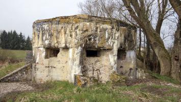 Ligne Maginot - DIGUE DE REMERING 1 - R114 - (Blockhaus pour arme infanterie) - Le blockhaus R114