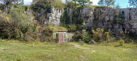 Ligne Maginot - MONT MOUREX (9° RAD) - (PC) - Vue générale de la carrière.