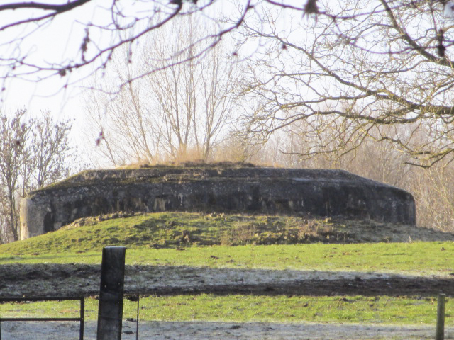 Ligne Maginot - B512 - WARGNIES le GRAND Ouest - Situé dans un pré clôturé.