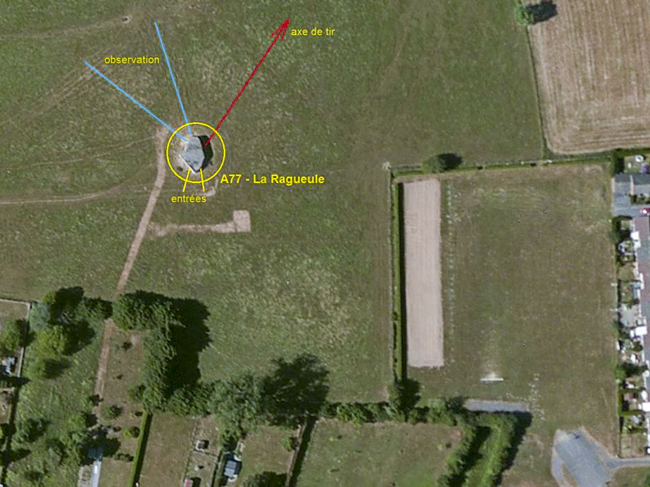 Ligne Maginot - LA RAGUEULE - (Blockhaus lourd type STG / STG-FCR - Simple) - 
