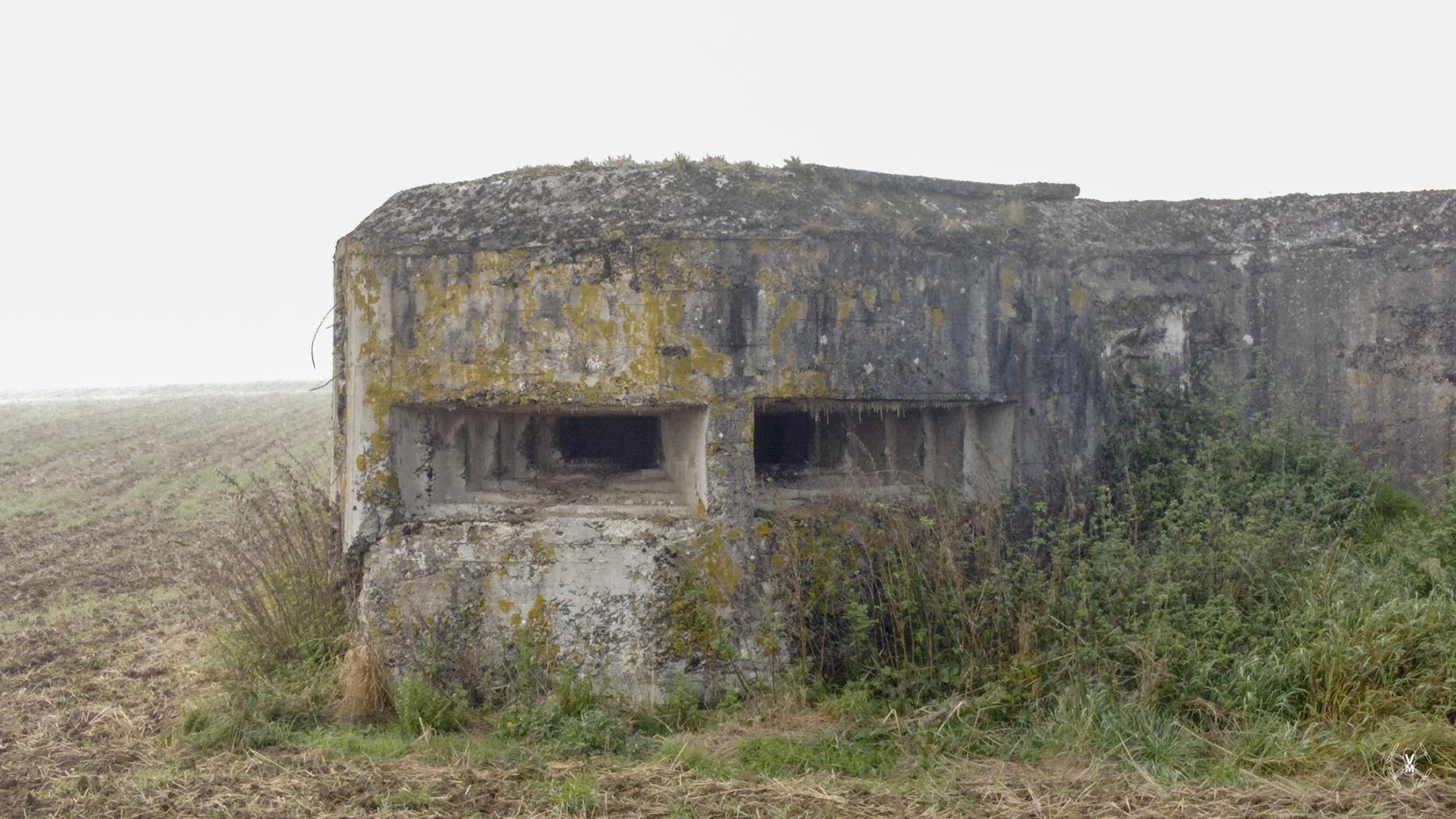 Ligne Maginot - A49 - GLYCINE - (Blockhaus lourd type STG / STG-FCR - Double) - 
