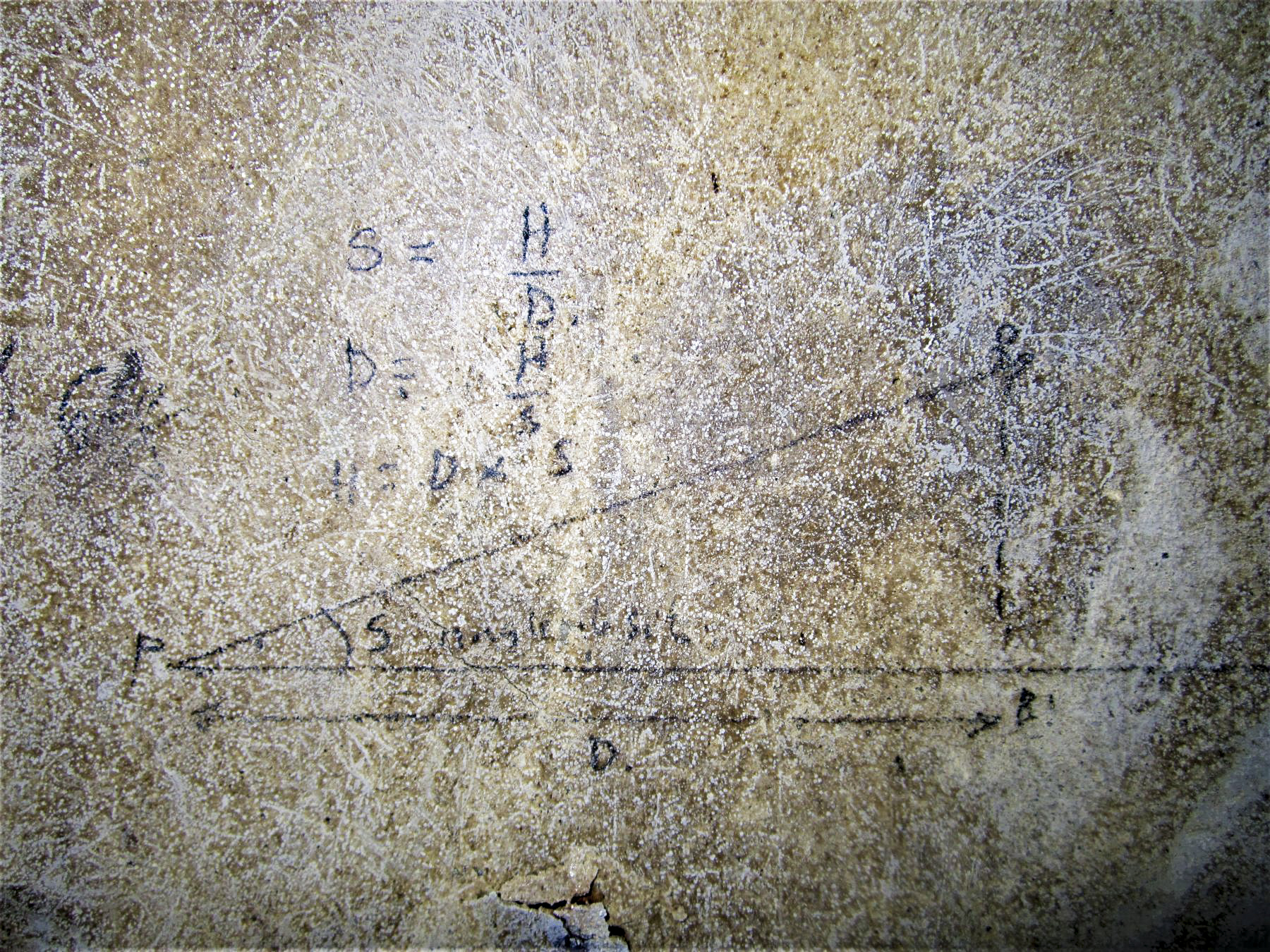 Ligne Maginot - LAVOIR - (Ouvrage d'artillerie) - Bloc 1
Calcul trigonométrique