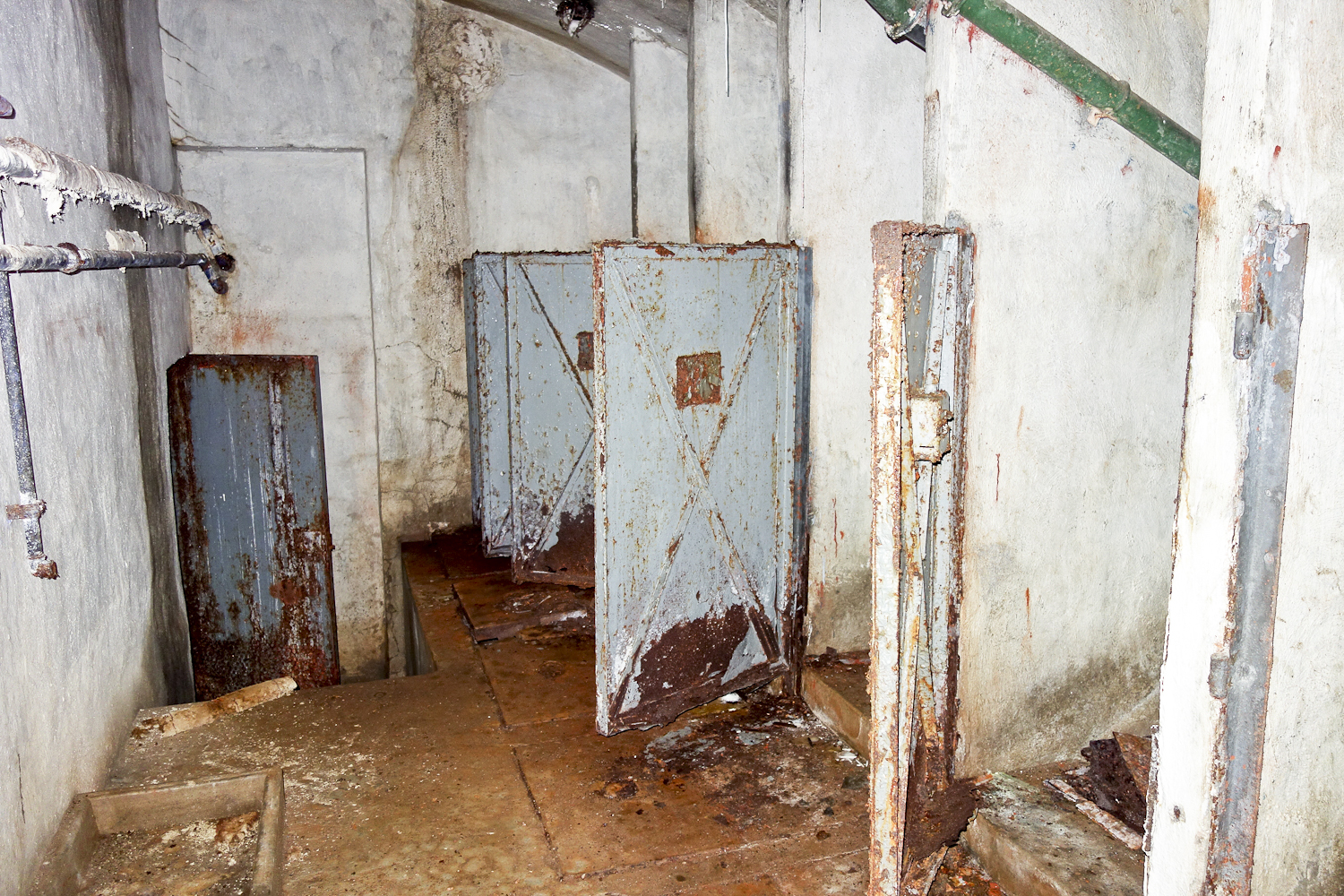 Ligne Maginot - LAVOIR - (Ouvrage d'artillerie) - Latrines troupe