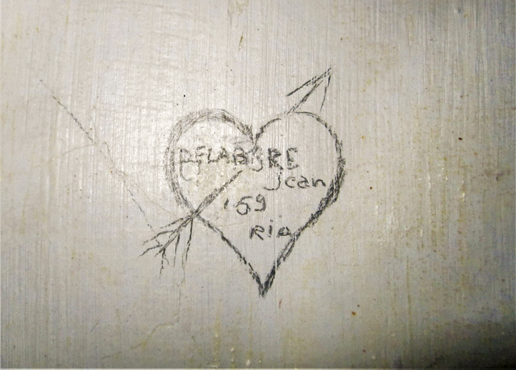 Ligne Maginot - LAVOIR - (Ouvrage d'artillerie) - Bloc 4 
Graffiti