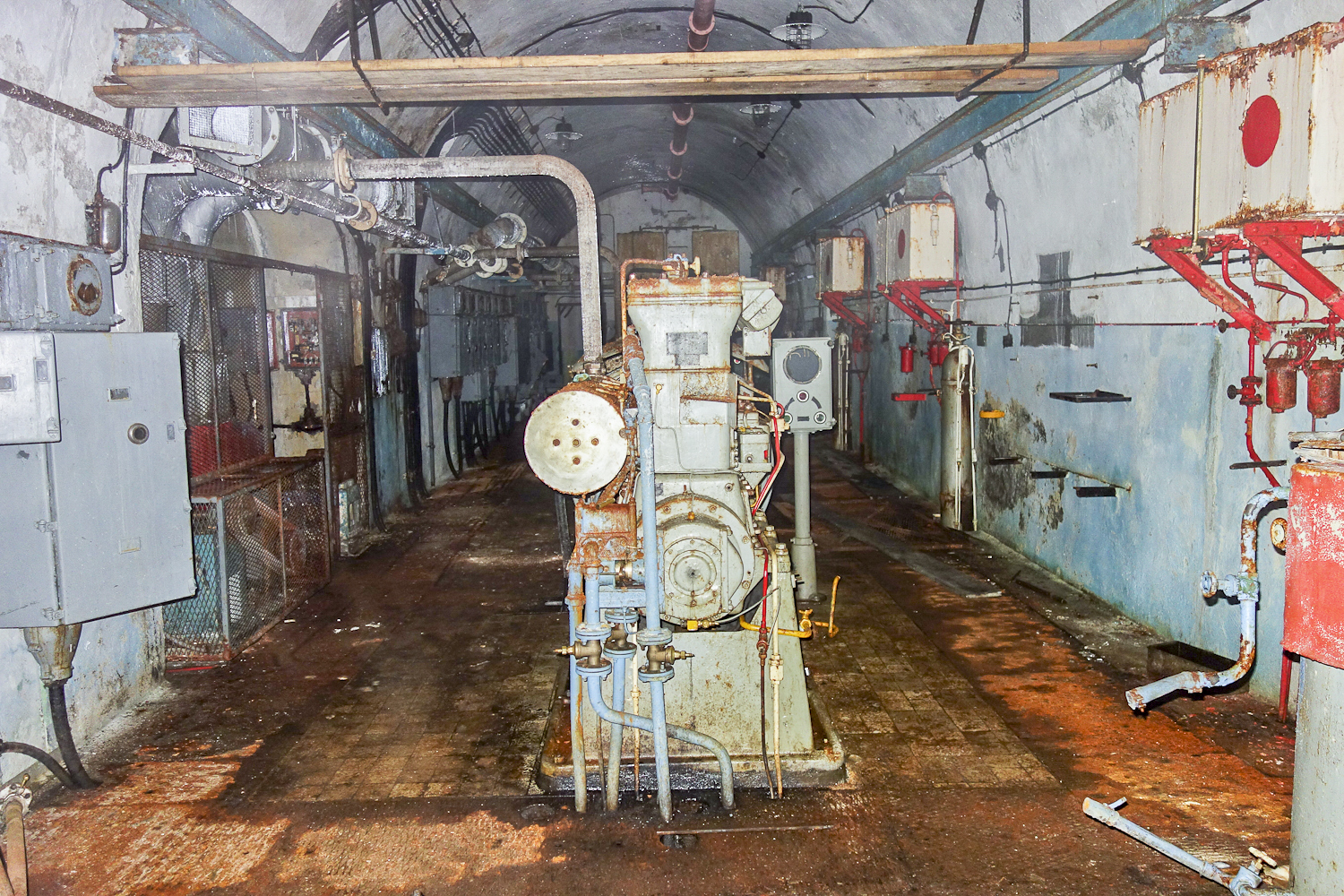 Ligne Maginot - LAVOIR - (Ouvrage d'artillerie) - L'usine électrique
