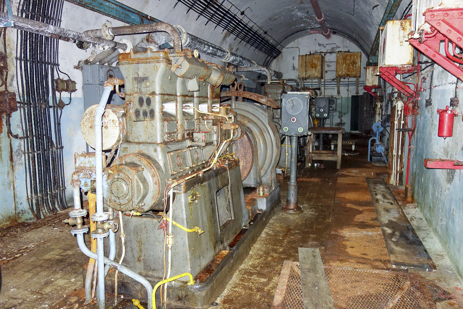 Ligne Maginot - LAVOIR - (Ouvrage d'artillerie) - L'usine électrique