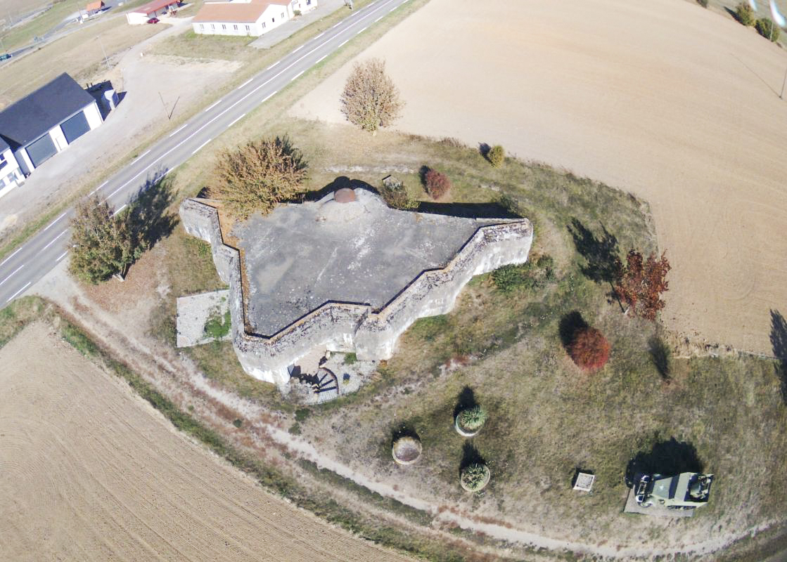 Ligne Maginot - CEZF-14 - FRANCALTROFF EST - (Blockhaus lourd type STG / STG-FCR - Double) - 