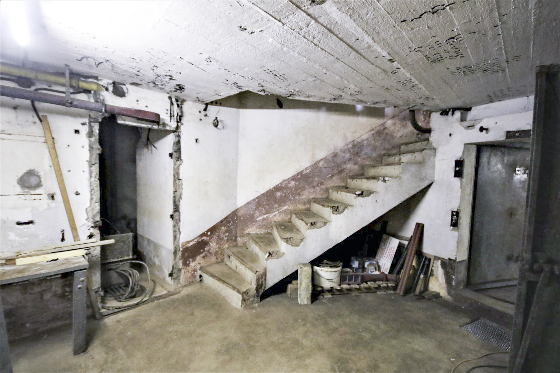 Ligne Maginot - EINSELING - A36 - (Ouvrage d'infanterie) - Accès à l'étage inférieur