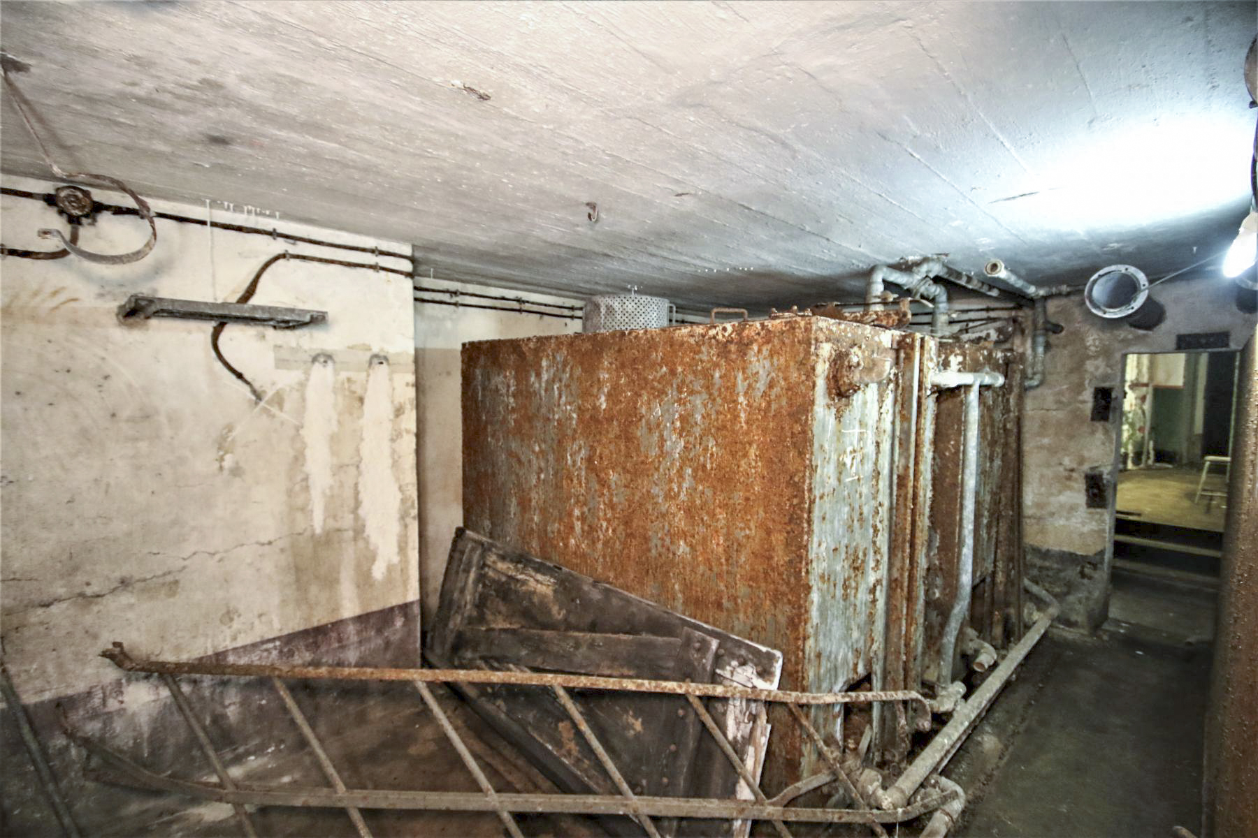 Ligne Maginot - EINSELING - A36 - (Ouvrage d'infanterie) - Etage inférieur
Citernes de l'usine