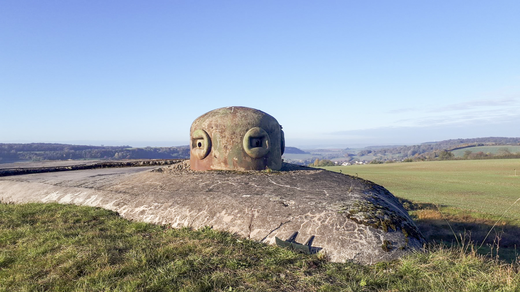 Ligne Maginot - BAMBIDERSTROFF NORD - C70 - (Casemate d'infanterie) - Cloche GFM type A modifiée B