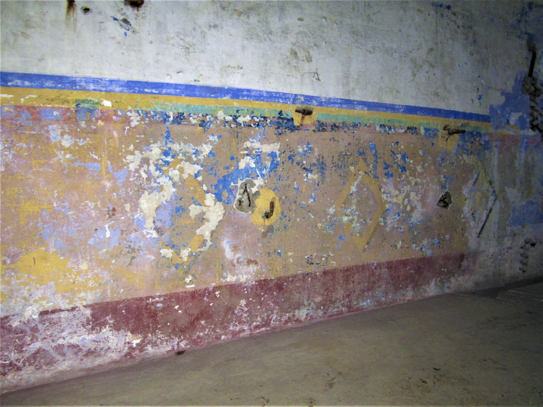 Ligne Maginot - BAMBIDERSTROFF NORD - C70 - (Casemate d'infanterie) - Frise murale