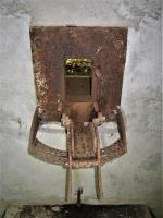 Ligne Maginot - M113N - LA BARRIERE 2 - (Blockhaus pour arme infanterie) - Support pour mitrailleuse de plaque d'embrasure type N monté sur la trémie 1939/1940