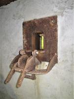 Ligne Maginot - M113N - LA BARRIERE 2 - (Blockhaus pour arme infanterie) - Support pour mitrailleuse de plaque d'embrasure type N monté sur la trémie 1939/1940