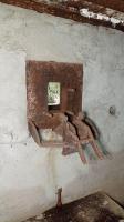 Ligne Maginot - M113N - LA BARRIERE 2 - (Blockhaus pour arme infanterie) - Support pour mitrailleuse de plaque d'embrasure type N monté sur la trémie 1939/1940