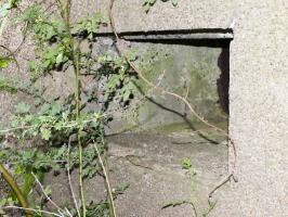 Ligne Maginot - A117 - PASSE D'ANOR - (Casemate d'infanterie - double) - Flanquement Sud - Embrasure Mi