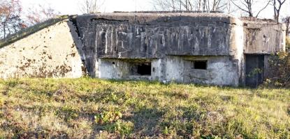 Ligne Maginot - AB28 - (Blockhaus pour canon) - Vue générale