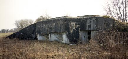 Ligne Maginot - AB28 - (Blockhaus pour canon) - Vue générale